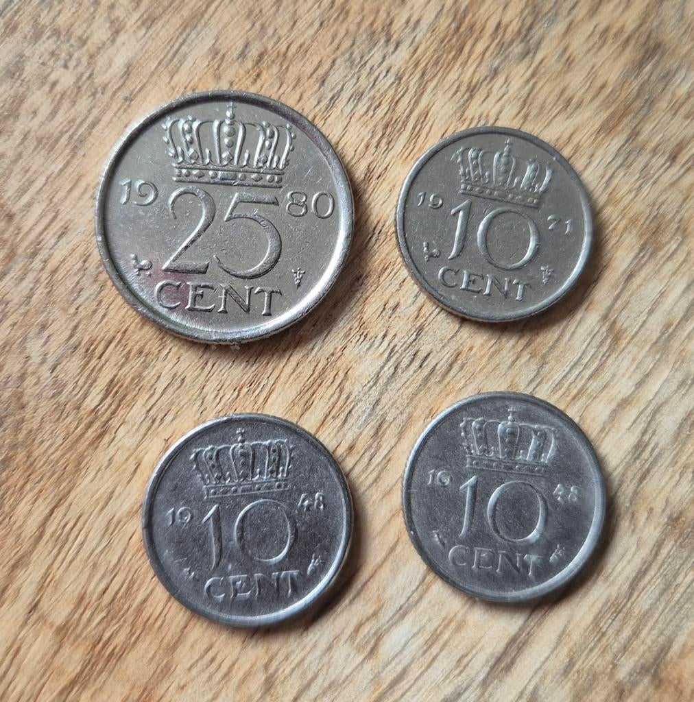 Juliana wilhelmina, Postzegels en Munten, Munten | Nederland, Ophalen of Verzenden, Koningin Wilhelmina, 10 cent