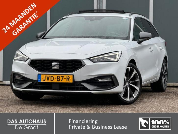 SEAT Leon Sportstourer 1.0 eTSI 110pk DSG FR Business | ACC, Auto's, Seat, Bedrijf, Te koop, Leon, ABS, Achteruitrijcamera, Adaptive Cruise Control