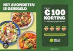Hello fresh kortingscode, Tickets en Kaartjes, Eén persoon, Kortingsbon