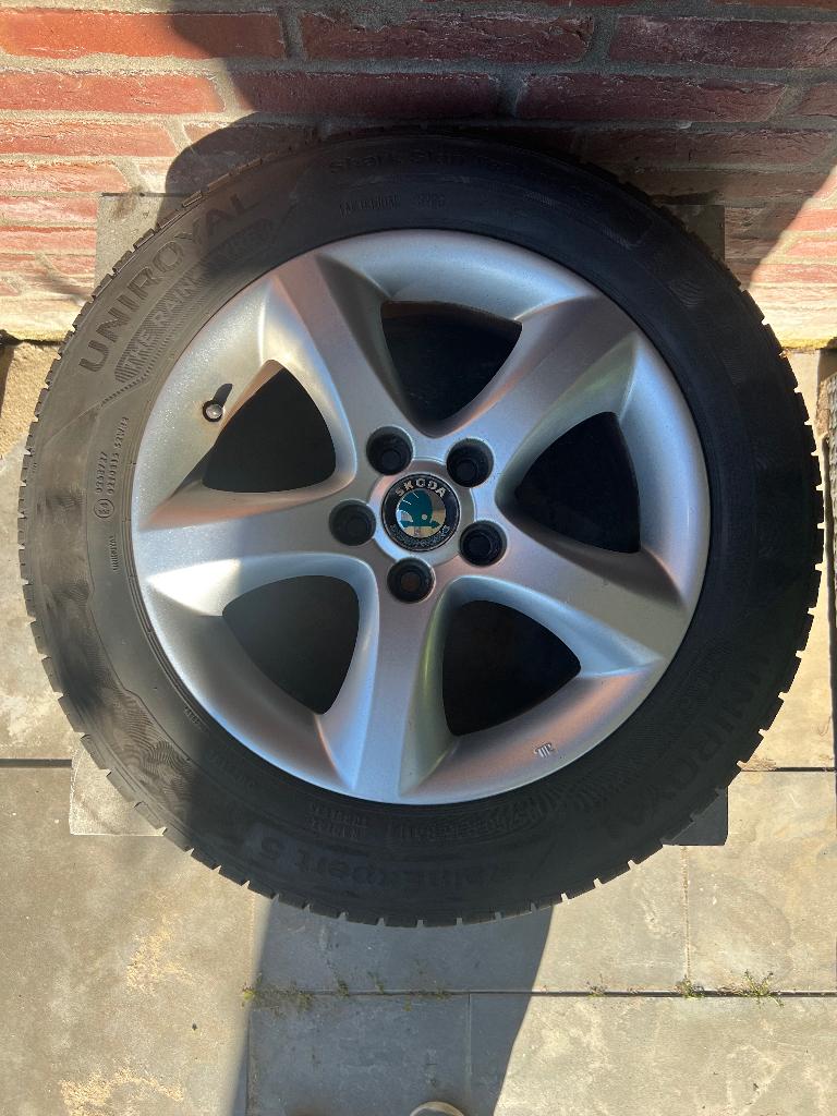 Velgen 15” Skoda fabia, Auto-onderdelen, Banden en Velgen, Ophalen, Gebruikt, 15 inch, Velg(en)