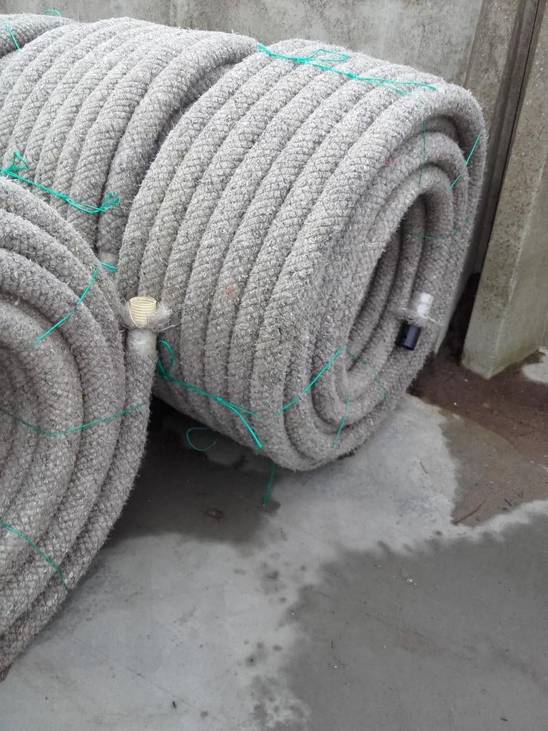 Drainagebuis 60mm rol 150 mtr voor 215,- euro, Overige materialen, 6 meter of meer, Overige typen, Nieuw