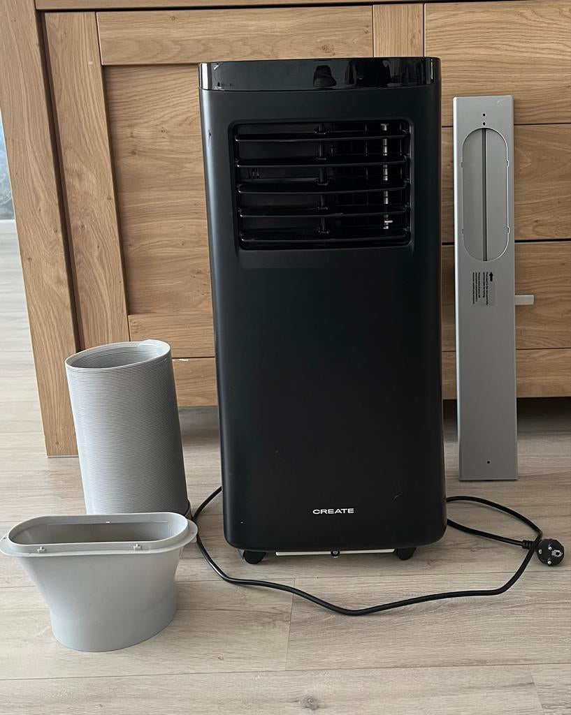 CREATE SILKAIR HOME - BLACK Draagbare Airconditioner 7000 BT, Minder dan 60 m³, 3 snelheden of meer, Ophalen of Verzenden, Zo goed als nieuw