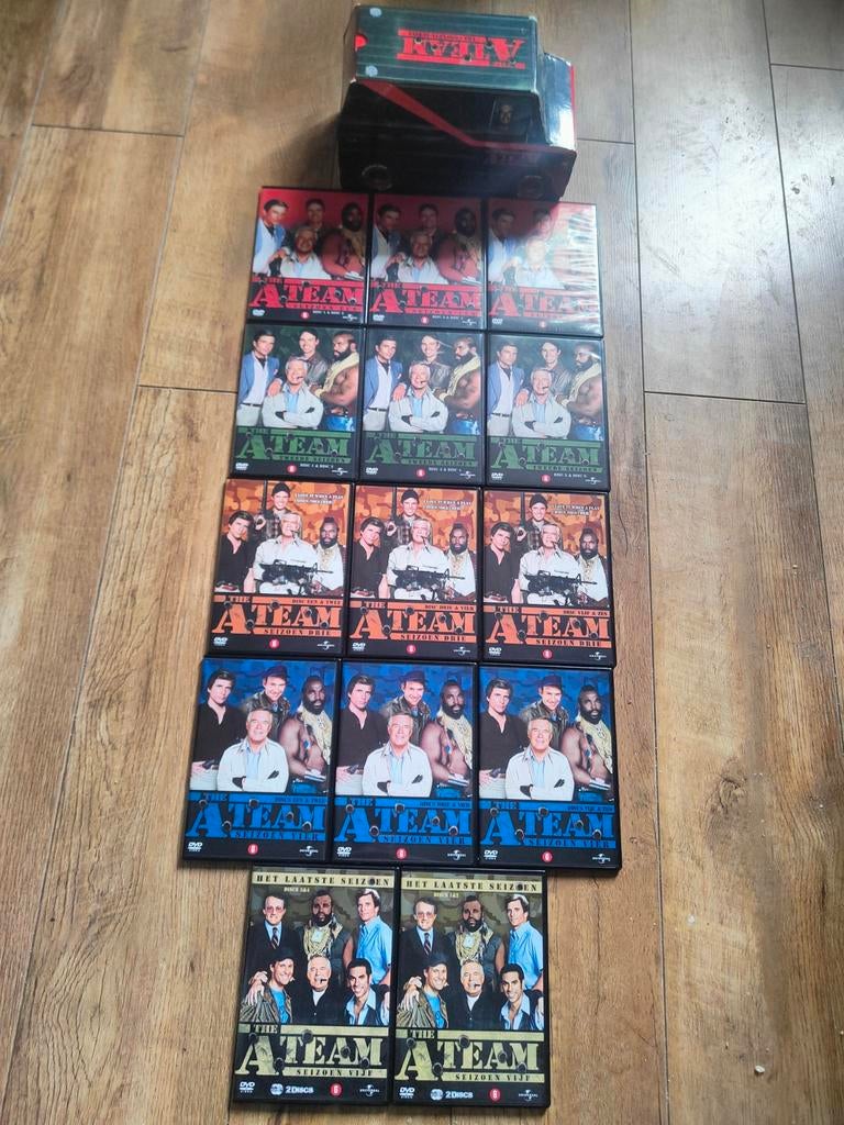 Dvd Box Complete Collection Alle Seizoenen The A-Team, Cd's en Dvd's, Dvd's | Tv en Series, Vanaf 12 jaar, Ophalen of Verzenden