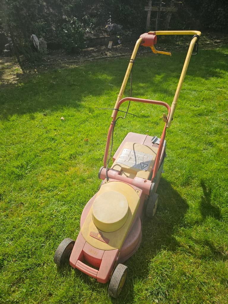 Wolfgarten grasmaaier, Ophalen