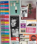 Vintage reclame folders drukwerk diverse foto en film, Ophalen, Gelezen
