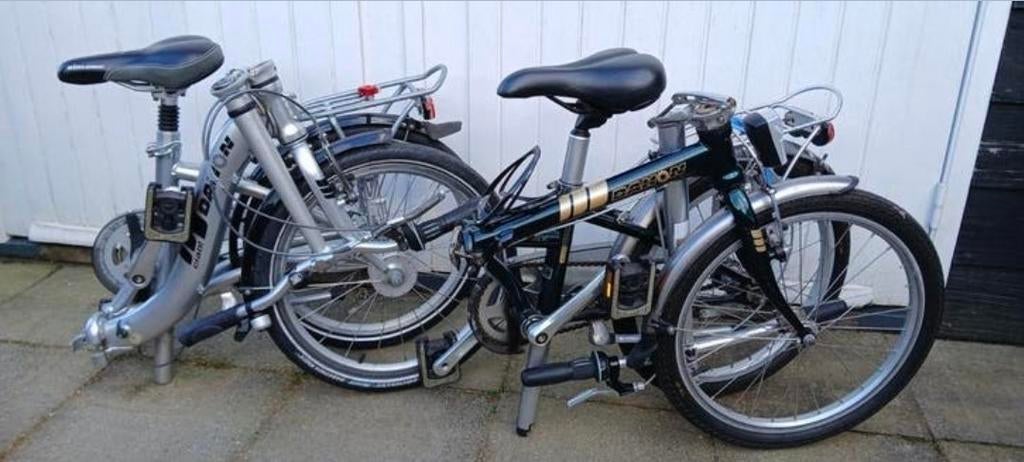 2 Dahon vouwfietsen Ciao en Boardwalk, Fietsen en Brommers, Fietsen | Vouwfietsen, Ophalen, 20 inch of meer, Gebruikt, Versnellingen