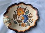 Gouda Plateel Flora schaaltje - Handwerk Holland, Antiek en Kunst, Ophalen of Verzenden