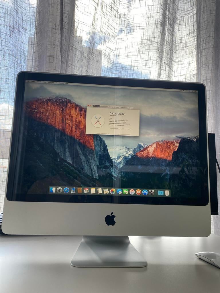 Apple iMac 24 inch | SSD | 8GB RAM | Nette staat, Computers en Software, Gebruikt, 2 tot 3 Ghz, IMac, Ophalen of Verzenden