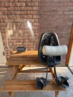 Fietsstoeltje voor; Thule Yepp mini, Ophalen, Zo goed als nieuw, Voorzitje, Voetsteuntjes