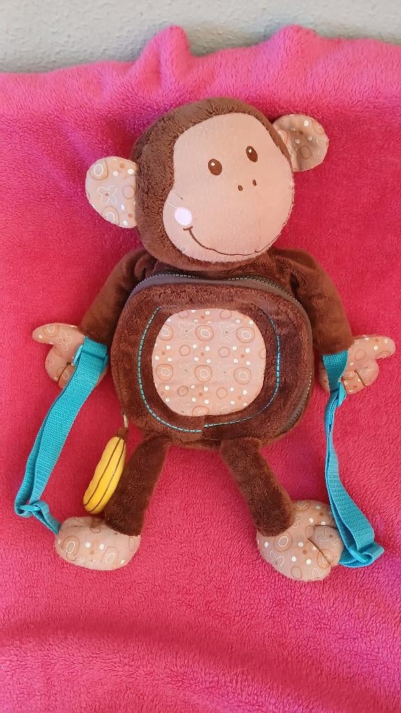 LILLIEPUTIEN AAP BASTILLE RUGTAS, Ophalen of Verzenden, Zo goed als nieuw, Overige merken