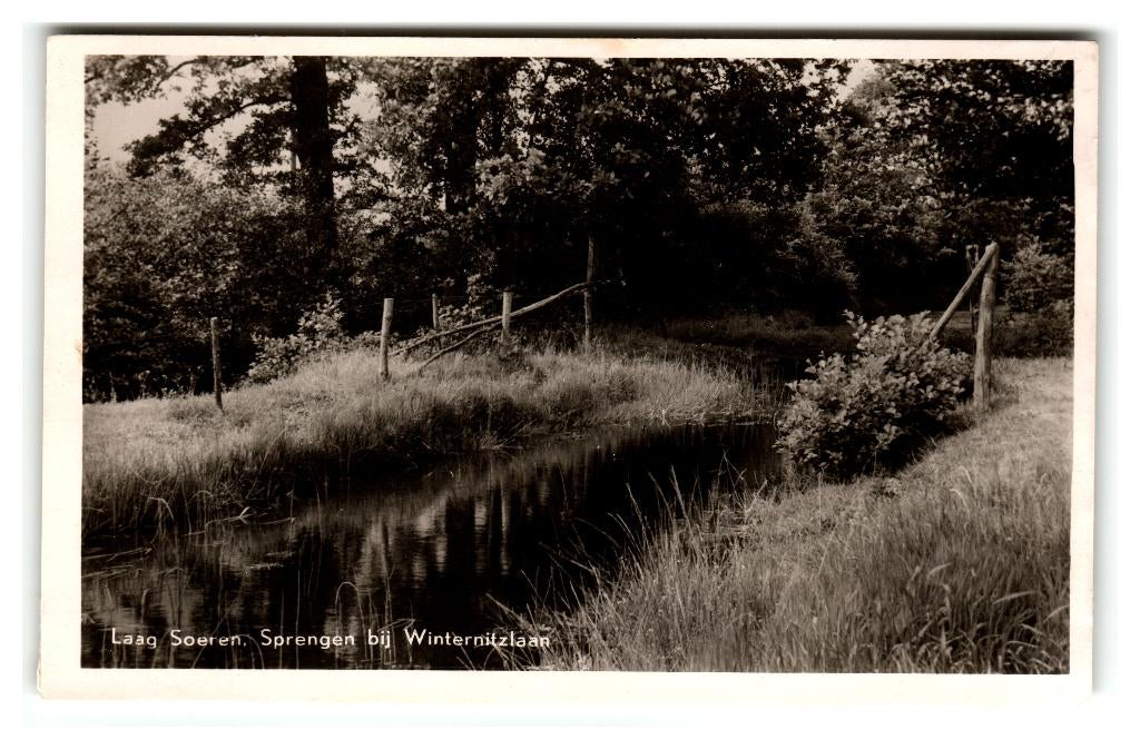 Laag Soeren, Sprengen bij Winternitzlaan, Verzamelen, Verzenden, 1940 tot 1960, Gelopen, Gelderland