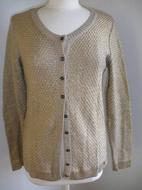 DEPT vest zand goud maat L, Kleding | Dames, Maat 38/40 (M), Beige, Ophalen of Verzenden, Zo goed als nieuw