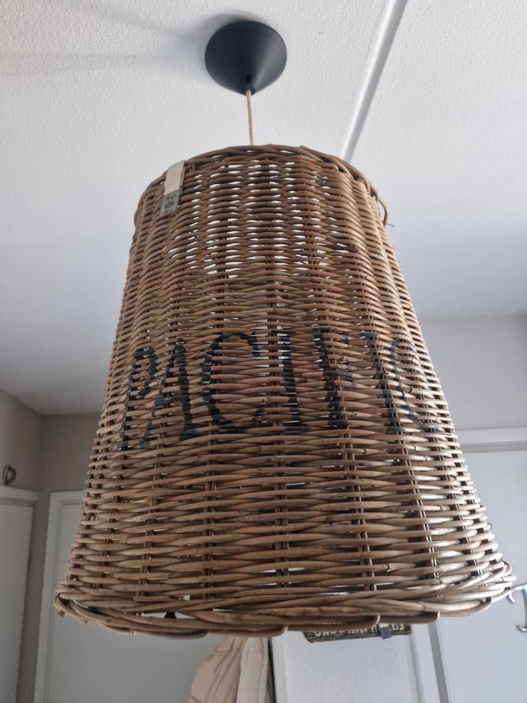 Riviera maison hanglamp, Huis en Inrichting, Lampen | Lampenkappen, Ophalen of Verzenden, Zo goed als nieuw, Rond