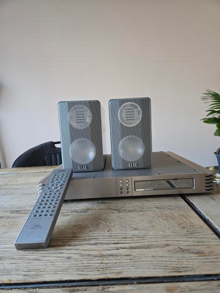 Elac speakers & Arcus versterker, Ophalen