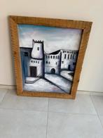 Schilderij van een Kasteel, Antiek en Kunst, Ophalen of Verzenden