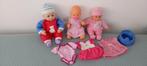 3 Poppen 'Zapf Creation', Ophalen of Verzenden, Gebruikt, Babypop