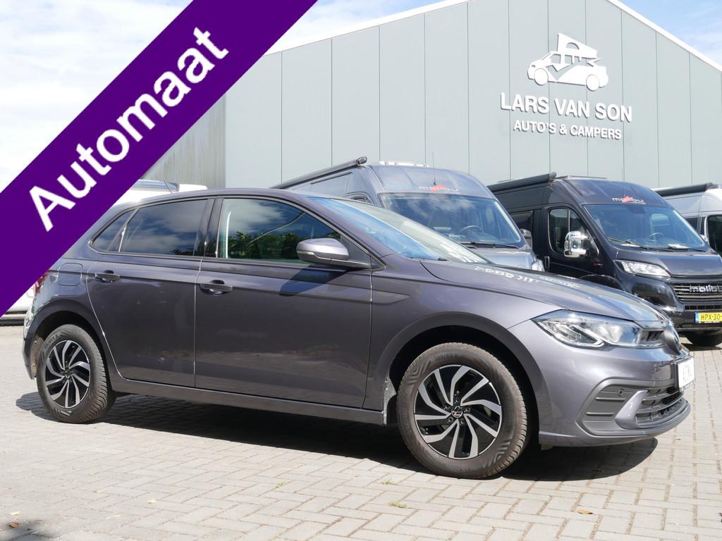 Volkswagen Polo 1.0 TSI Life, DSG Automaat, Carplay, Camera, 12 maanden, Stof, Gebruikt, Euro 6