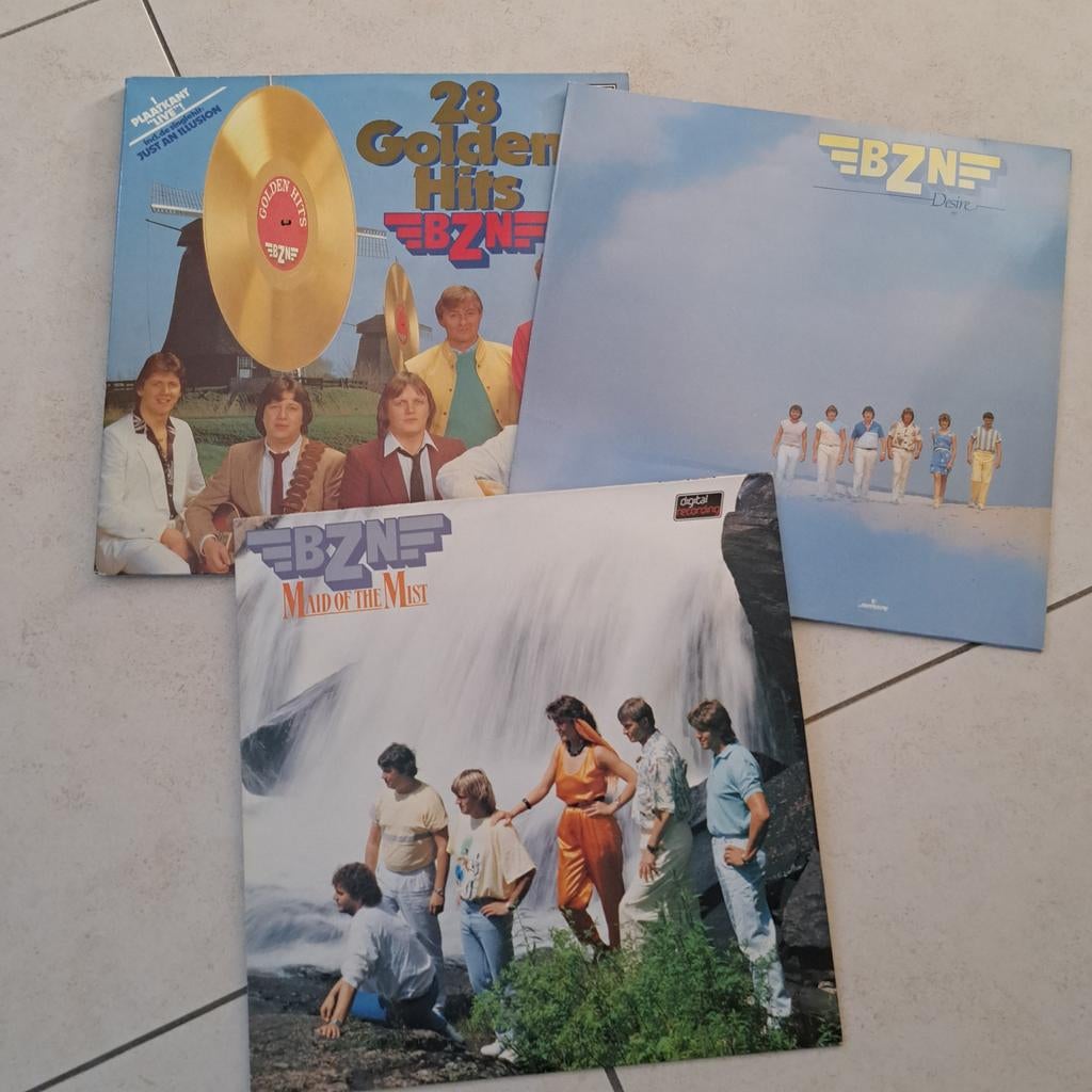 3 elpees BZN, Ophalen of Verzenden, Gebruikt, 12 inch, Poprock