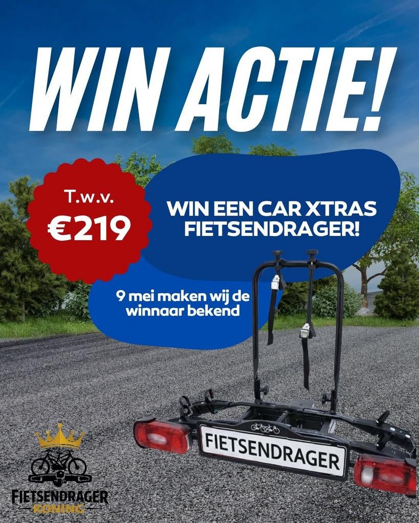 WINACTIE GRATIS FIETSENDRAGER – Fietsendrager Koning, Auto diversen, Fietsendragers, Ophalen, Elektrische fiets, Zo goed als nieuw