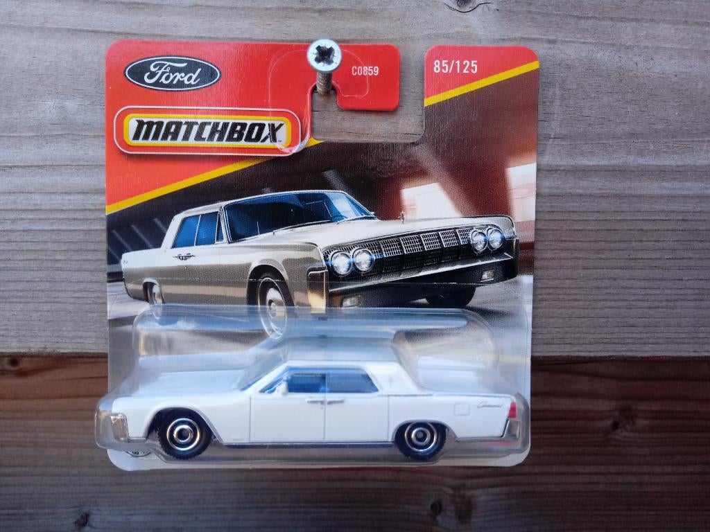 Lincoln Continental '64 Matchbox, Ophalen, Nieuw, Auto