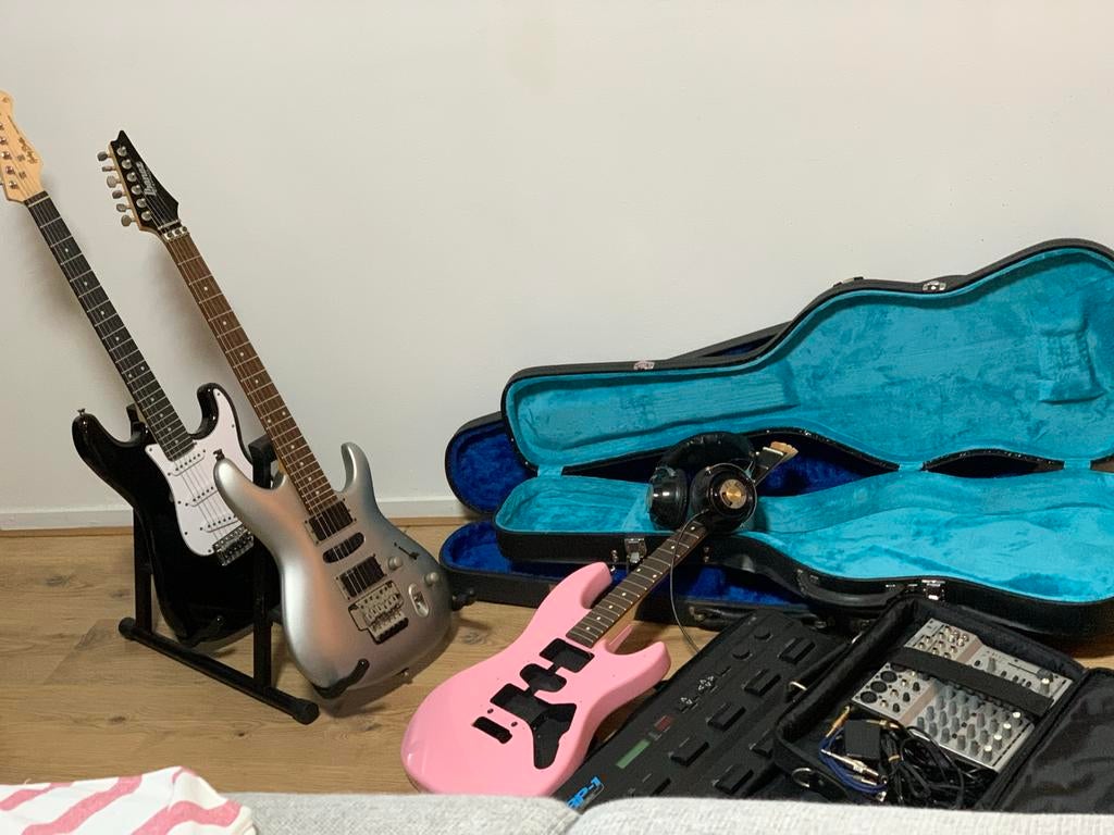 Ibanez elektrische gitaar, Ophalen of Verzenden, Gebruikt, Solid body, Ibanez