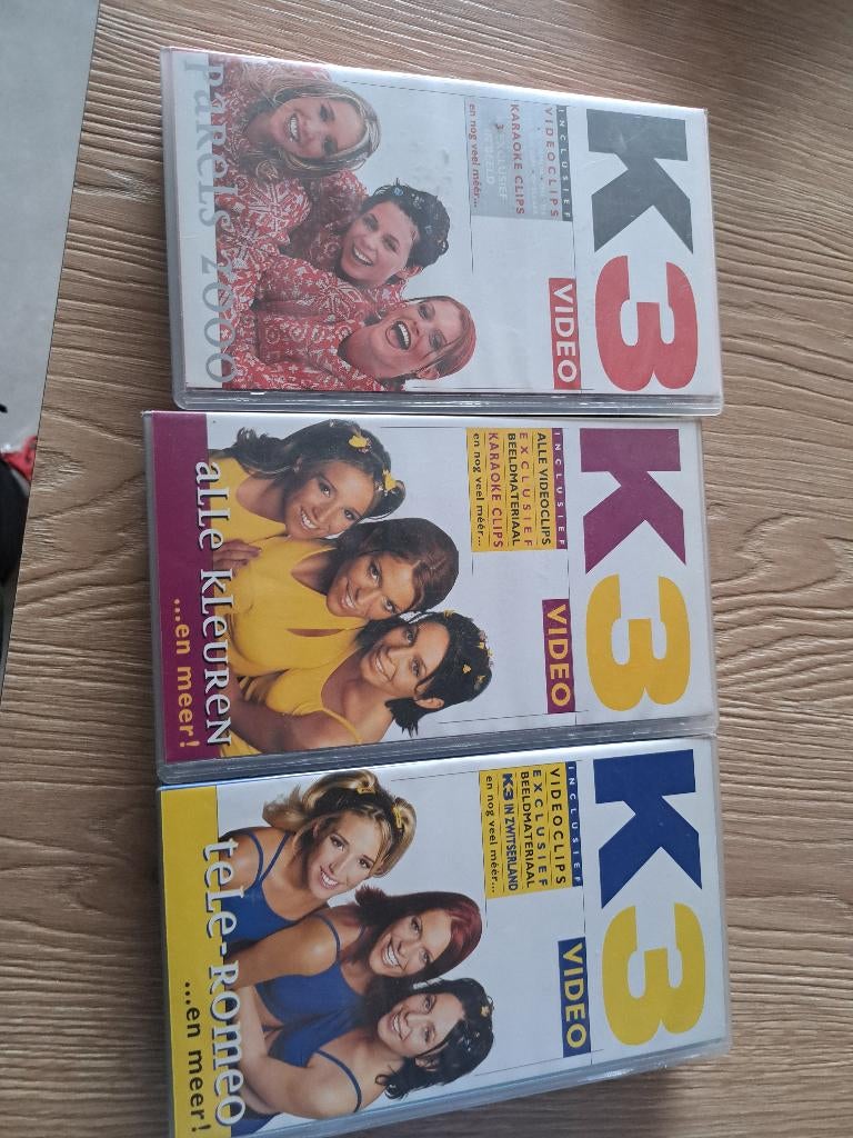 Videobanden k3, Cd's en Dvd's, Alle leeftijden, Ophalen, Gebruikt, Overige genres