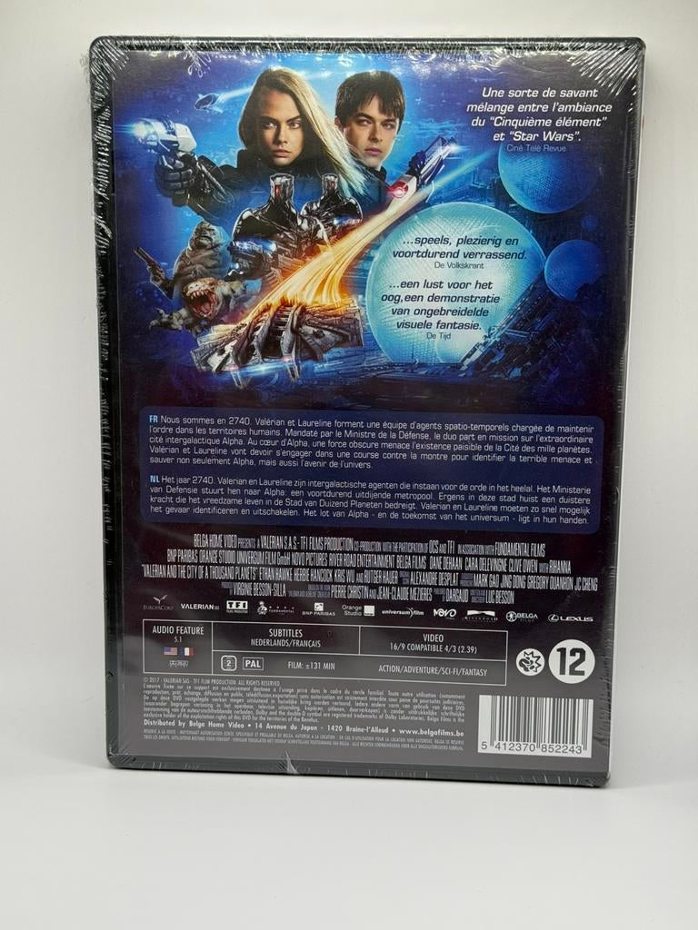 Valerian and the City of a Thousand Planets DVD (Nieuw) 001, Alle leeftijden, Verzenden, Nieuw in verpakking