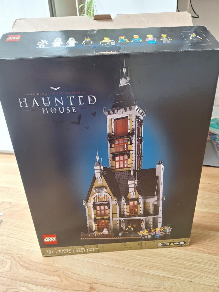 Lego Haunted House 10273 met extra motors en accu, Kinderen en Baby's, Speelgoed | Duplo en Lego, Ophalen of Verzenden, Zo goed als nieuw