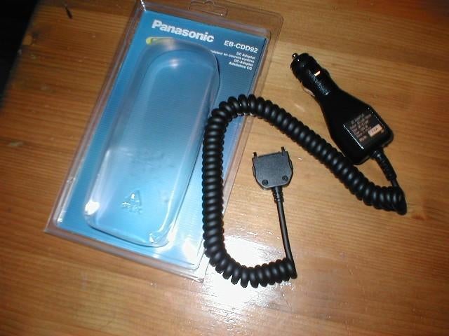 PANASONIC Autolaadsnoer Origineel (NIEUW), Ophalen of Verzenden, Nieuw