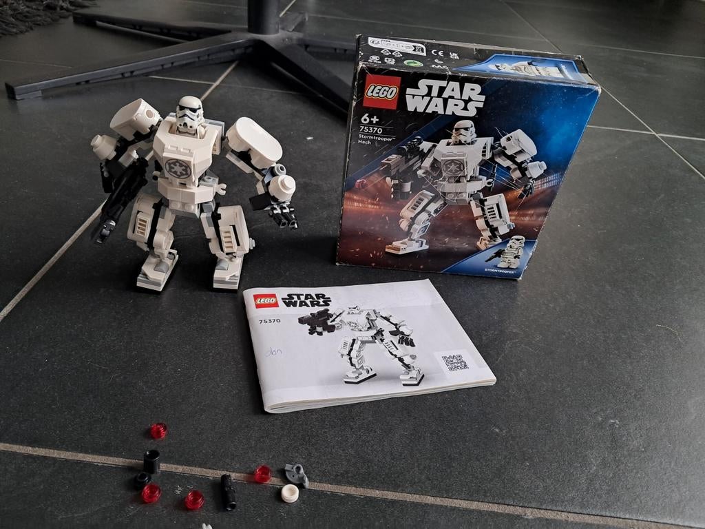 Lego Starwars Stormtrooper, Ophalen, Zo goed als nieuw, Complete set, Lego