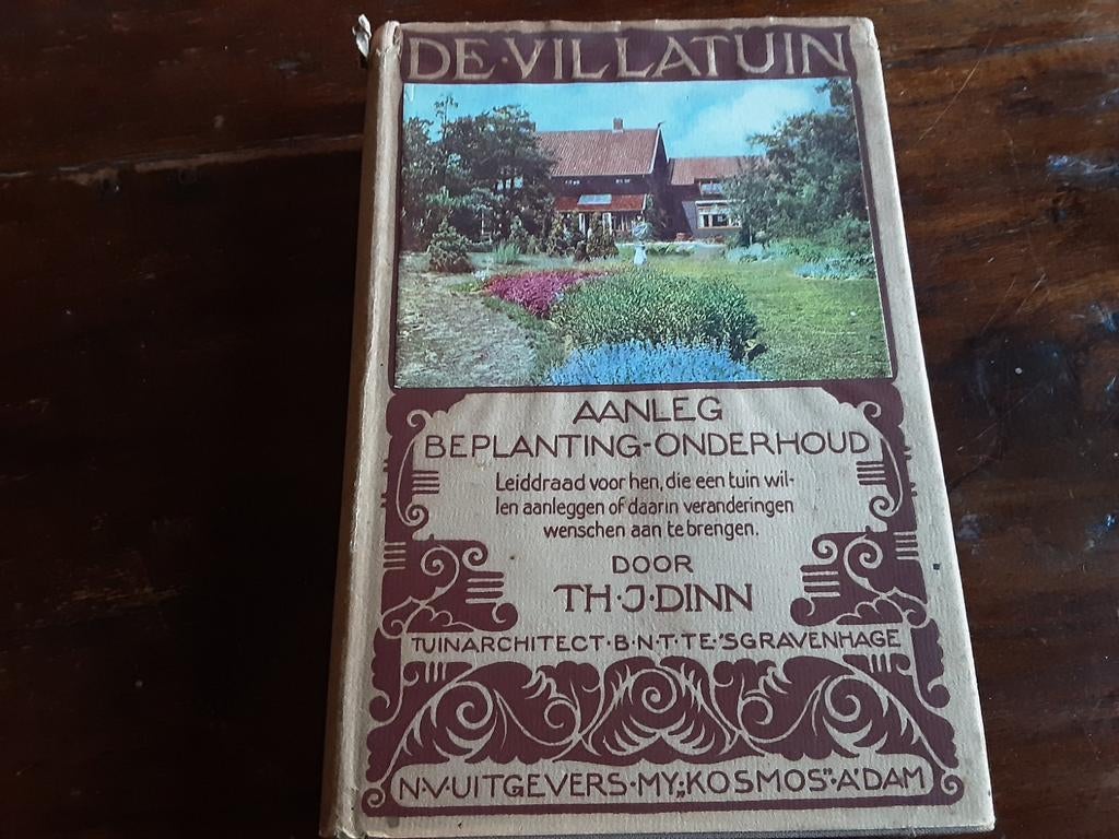 Antiek tuinboek 1929, Ophalen of Verzenden, Gelezen