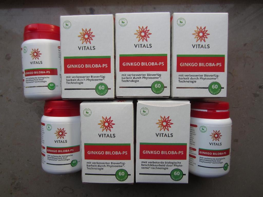 VITALS == Ginkgo Biloba == NIEUW, Sport en Fitness, Gezondheidsproducten en Wellness, Ophalen of Verzenden, Nieuw, Overige typen