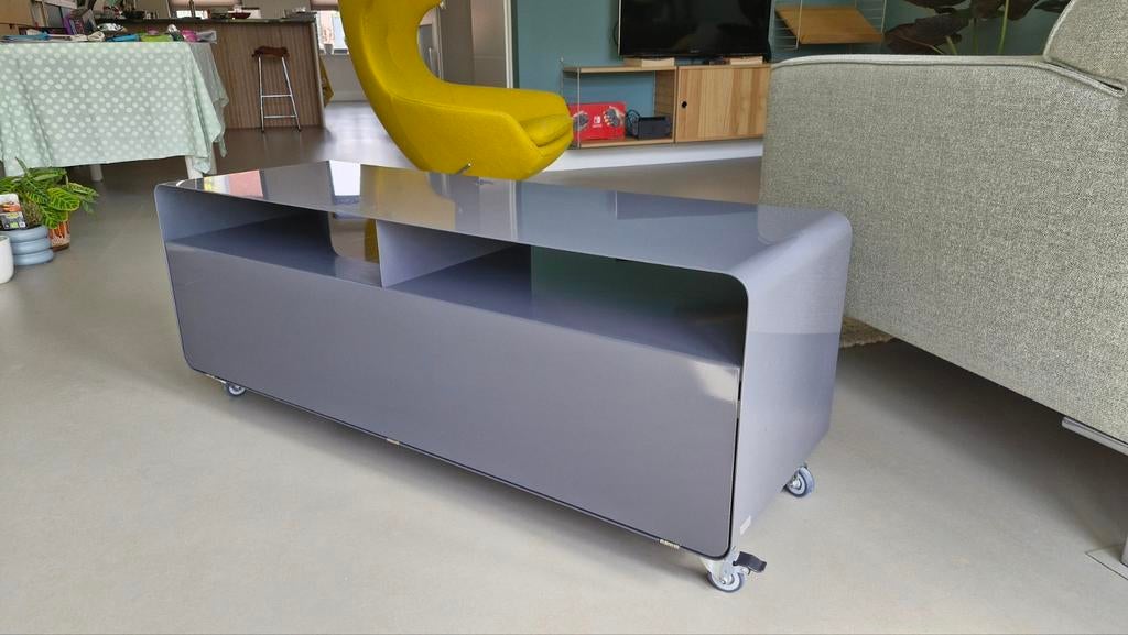 Muller Sideboard R109 op wielen – donkergrijs, Ophalen, Zo goed als nieuw, 25 tot 50 cm, Minder dan 100 cm