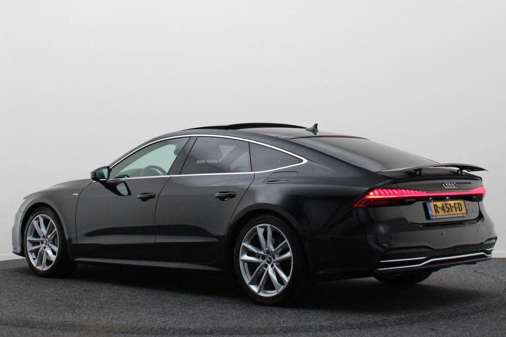 Audi A7 Sportback 50 TFSI e quattro Pro Line Panoramadak, AC, Auto's, Gebruikt, 4 cilinders, 4 stoelen, Plug-in hybride