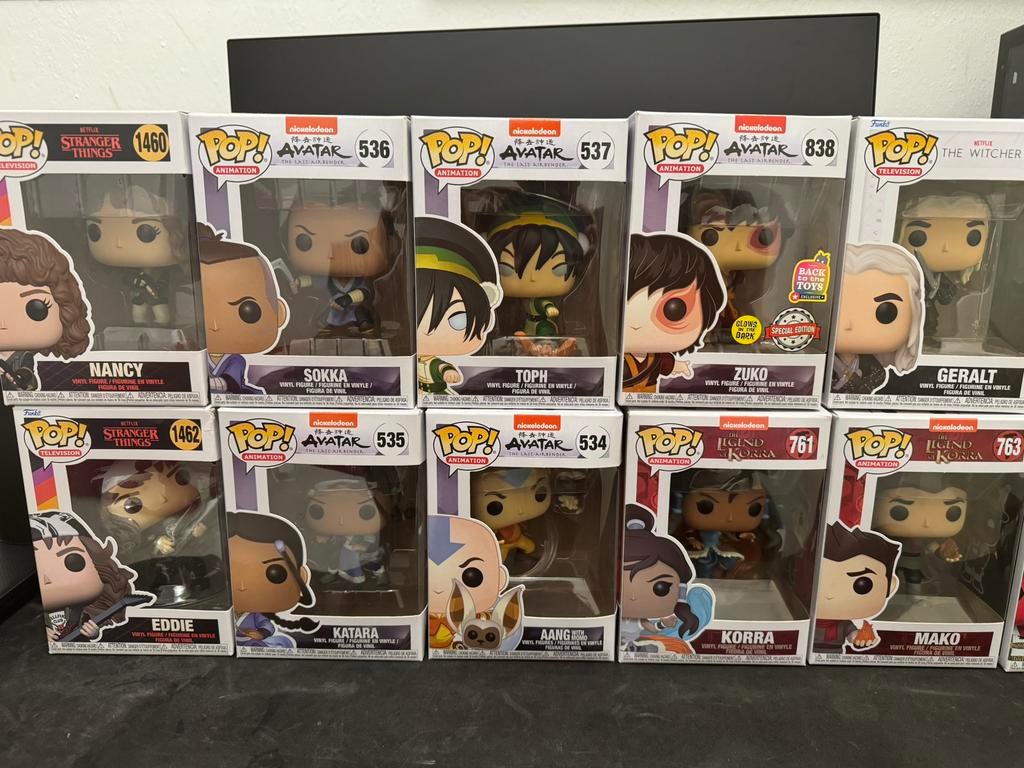 Funko pop Avatar last airbender & legend of korra, Ophalen, Zo goed als nieuw