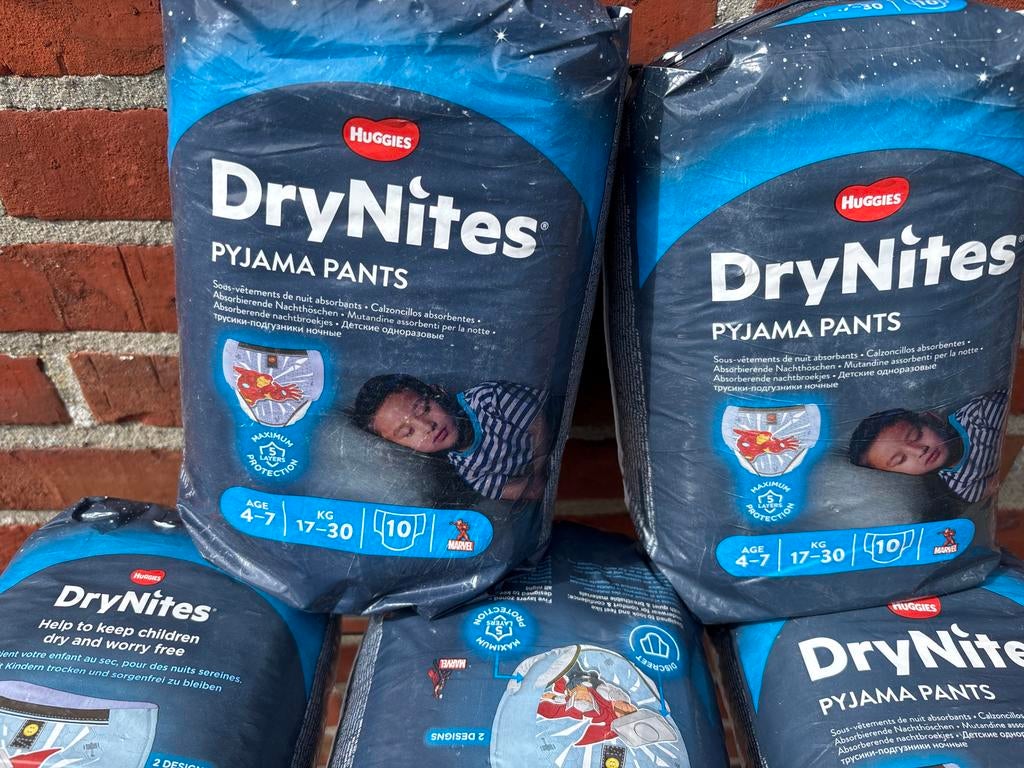 Huggies DryNites Pyjama Pants 17-30 kg, Ophalen, Nieuw, Jongetje