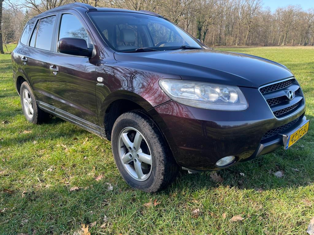 Hyundai Santa Fe 2.7 4WD AUT 2007 nieuwstaat. Inruil kan!, Automaat, Santa Fe, Beige, 2000 kg