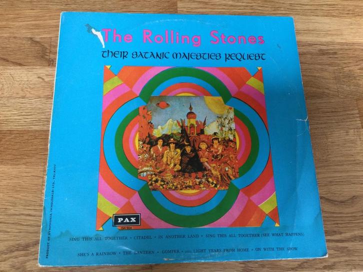 LP The Rolling Stones, Cd's en Dvd's, Vinyl | Rock, Gebruikt, Progressive, Overige formaten, Ophalen of Verzenden