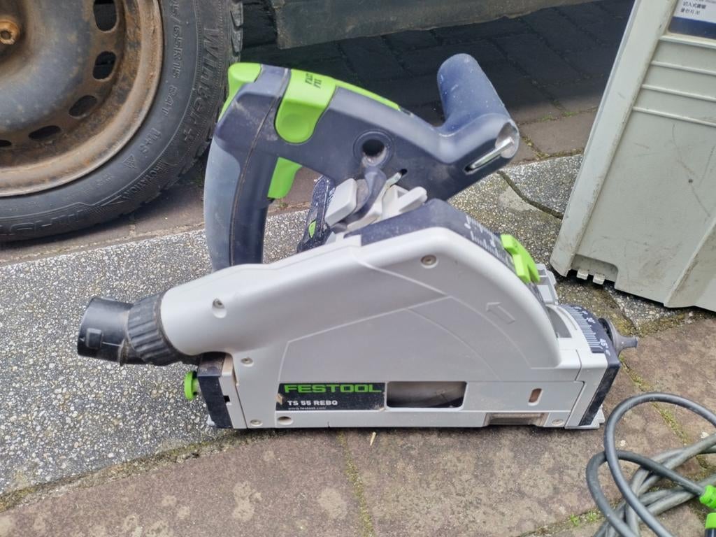 Festool invalzaag TS 55., Ophalen, Gebruikt