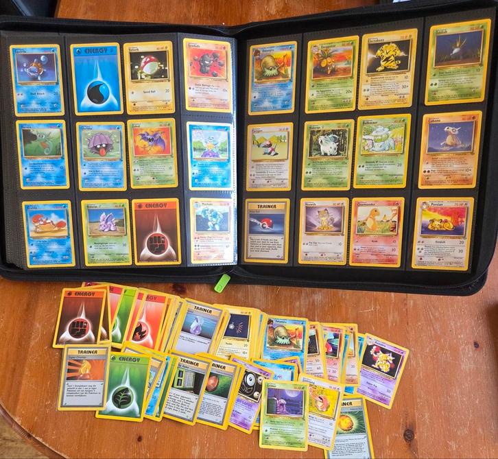 Vintage Pokémon Kaarten - Base, Jungle, Fossil, Neo, Hobby en Vrije tijd, Verzamelkaartspellen | Pokémon, Gebruikt, Meerdere kaarten