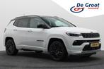Jeep Compass 4xe 240 Plug-in Hybrid Electric S Leer, Virtual, Auto's, Jeep, Automaat, Zwart, 4 cilinders, Wit