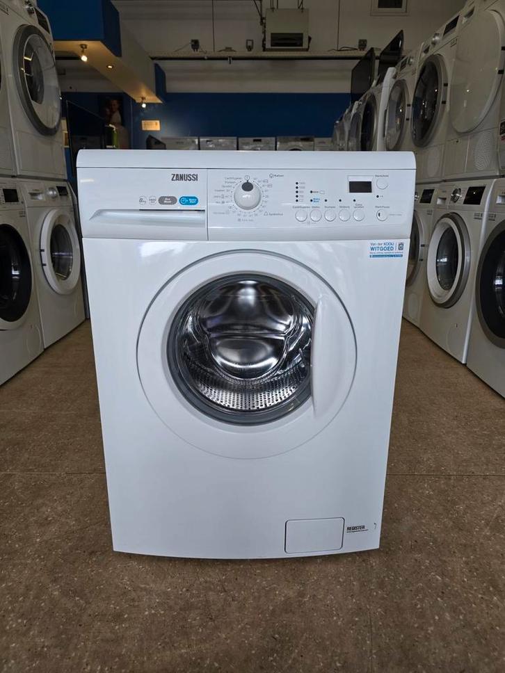 Zanussi wasmachine | 8 kilo | A++ | Garantie & Gratis thuis✅, Witgoed en Apparatuur, Wasmachines, Zo goed als nieuw, Voorlader