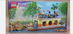 Lego Friends Woonboot 41702 - Compleet met doos en boekje, Ophalen of Verzenden, Zo goed als nieuw, Complete set, Lego