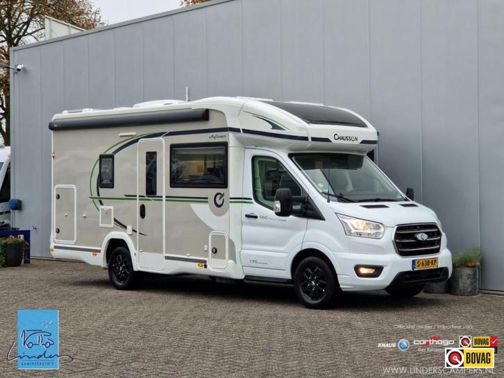 Chausson Titanium Ultimate 660 | Unieke indeling | 170pk AUT, Caravans en Kamperen, Campers, Bedrijf, tot en met 4, Half-integraal