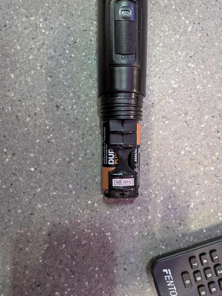 Draadloze microfoon (863.2MHz) - Zonder ontvanger, Ophalen of Verzenden