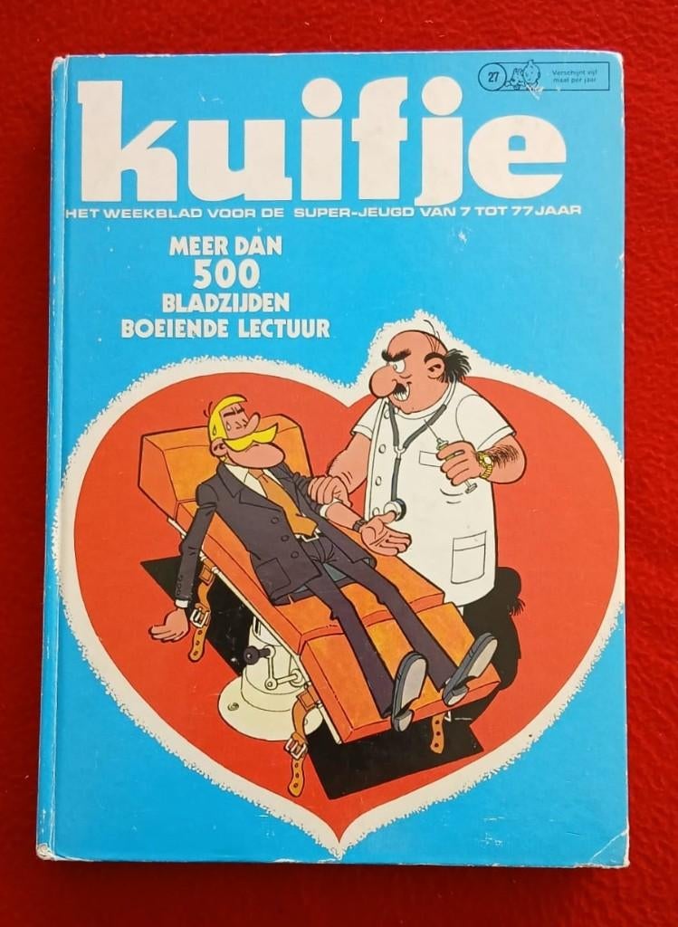 Kuifje Bundeling 27. 1980, HC, 1e druk., Boeken, Gelezen, Diverse, Eén stripboek, Ophalen of Verzenden