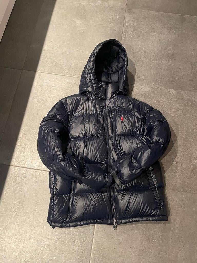 Mooie Ralph Lauren puffer mt XL, Kleding | Heren, Jassen | Winter, Blauw, Ralph Lauren, Maat 56/58 (XL), Ophalen of Verzenden
