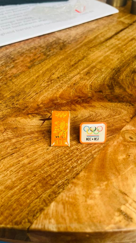 Pins verzamelaar NOC NSF Olympische Spelen, Ophalen of Verzenden, Gebruikt, Sport, Speldje of Pin