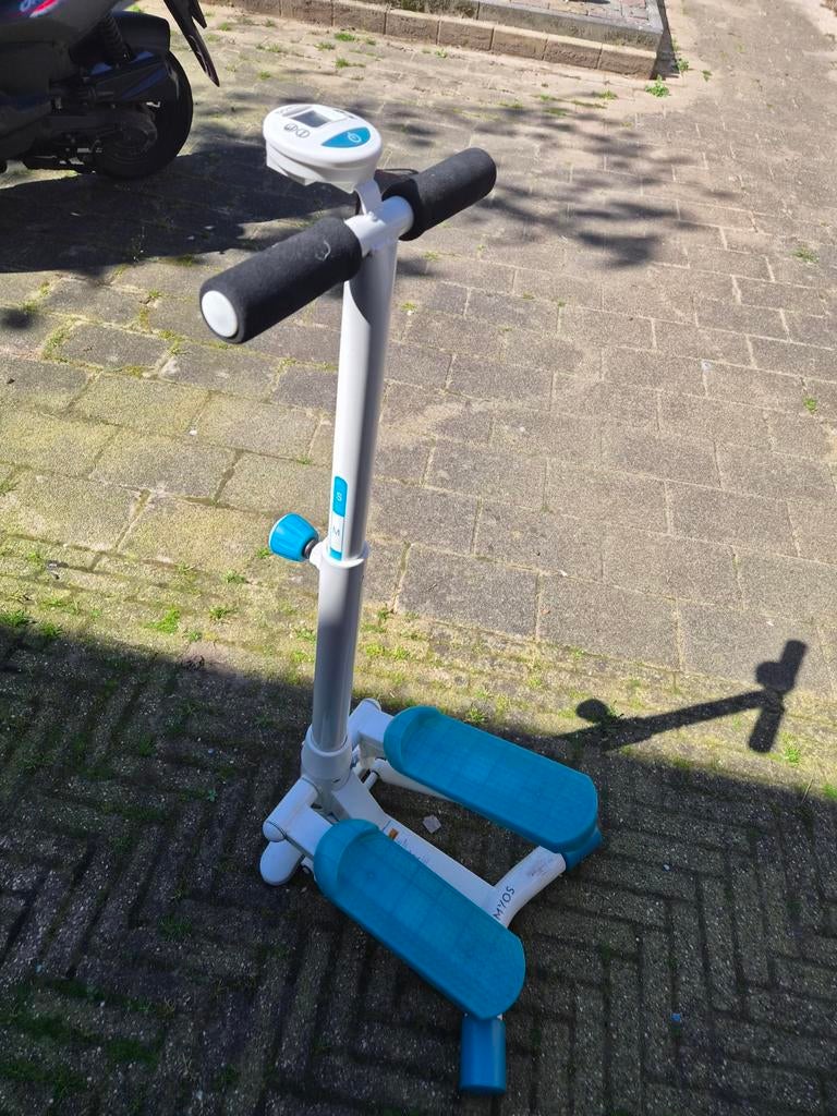 Fitness stepper, blauw, Ophalen, Zo goed als nieuw, Stepapparaat