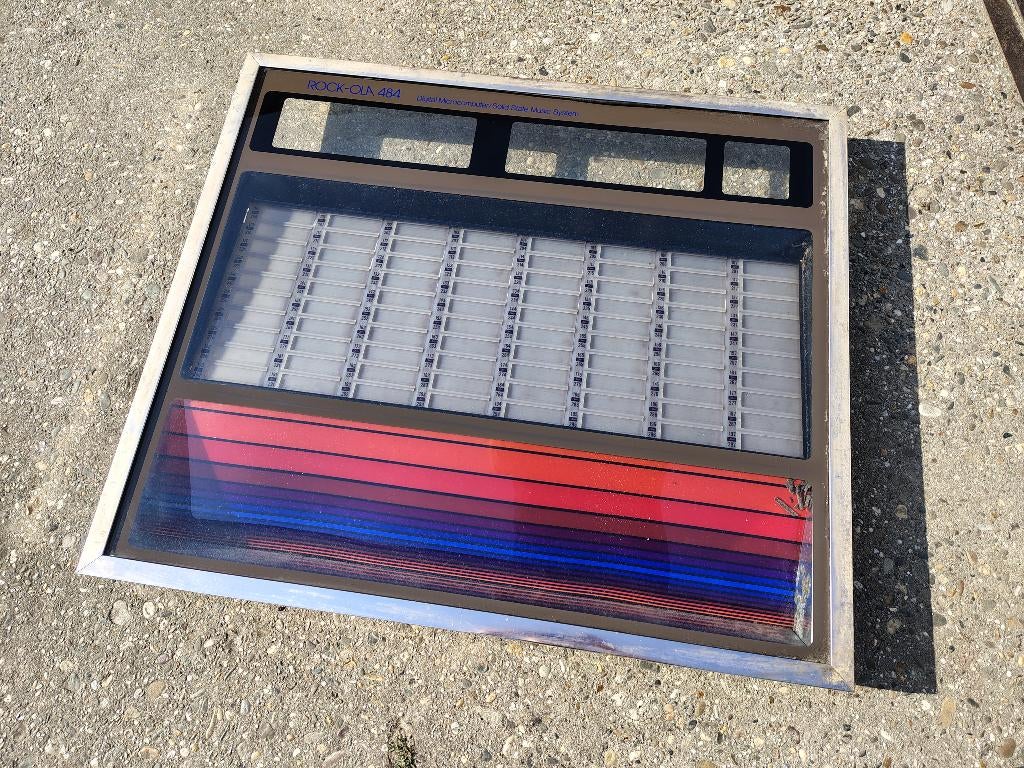 Voorklep Rock ola techna 484 jukebox 1, Ophalen, Gebruikt, 1950 tot 1960, Seeburg